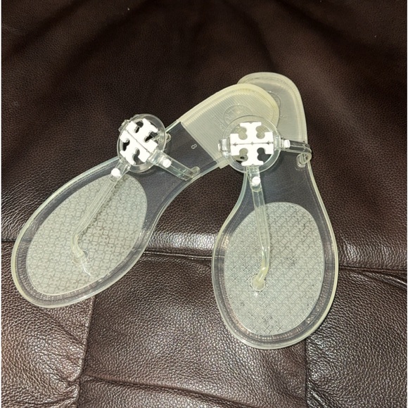 Tory Burch Clear Sandals — Size 9 - Picture 1 of 1